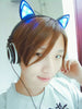 Cute LED Cat Ear Headphone