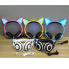 Cute LED Cat Ear Headphone