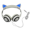 Cute LED Cat Ear Headphone