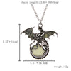 Mother Of Dragon Glow In The Dark Pendant