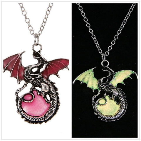 Mother Of Dragon Glow In The Dark Pendant