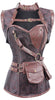 Women Steampunk Leather Corset - SP1