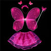 Fairy Kids Halloween Costume - 4pcs/Set