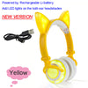 Cute LED Cat Ear Headphone