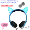 Cute LED Cat Ear Headphone