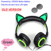 Cute LED Cat Ear Headphone